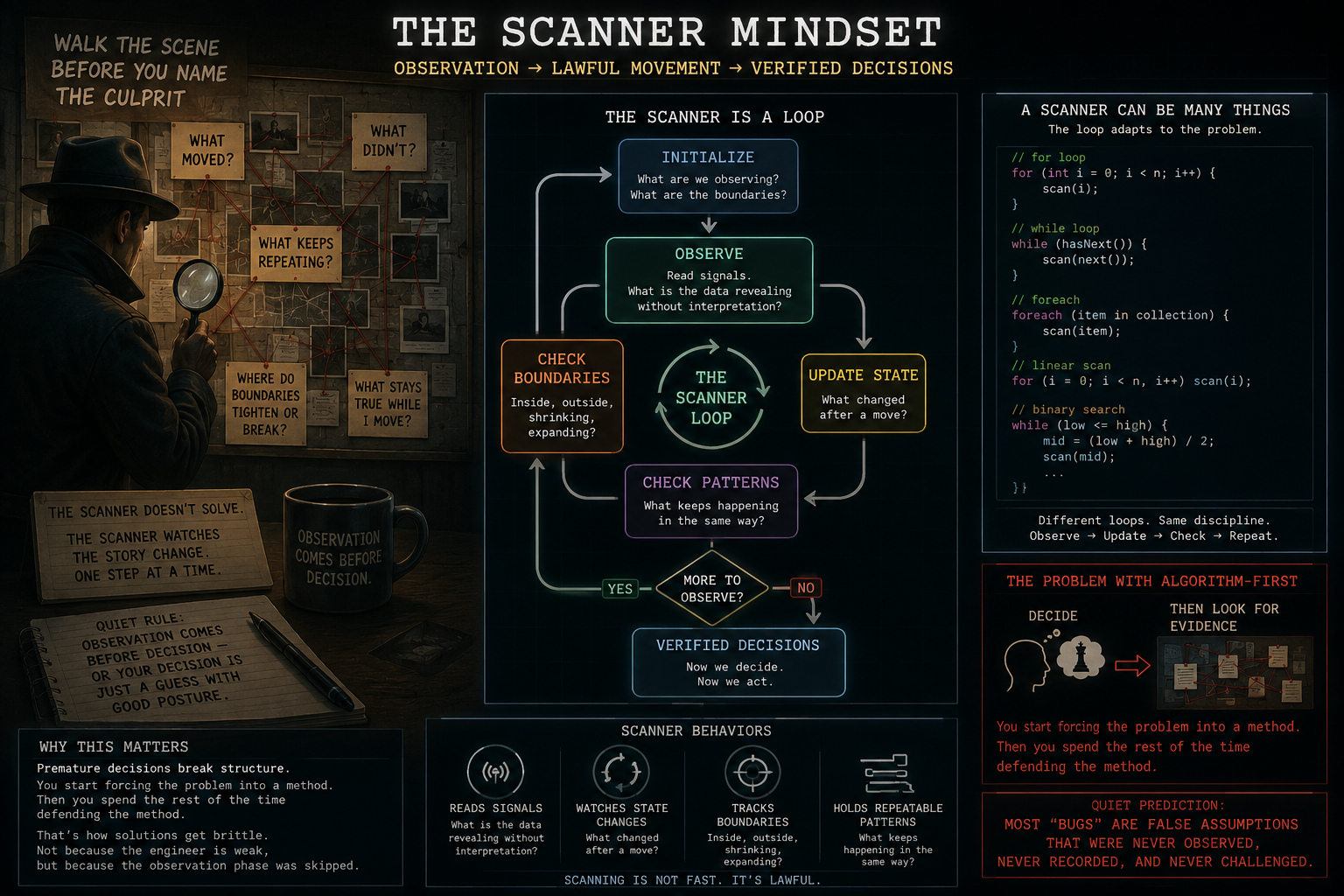 The Scanner Mindset