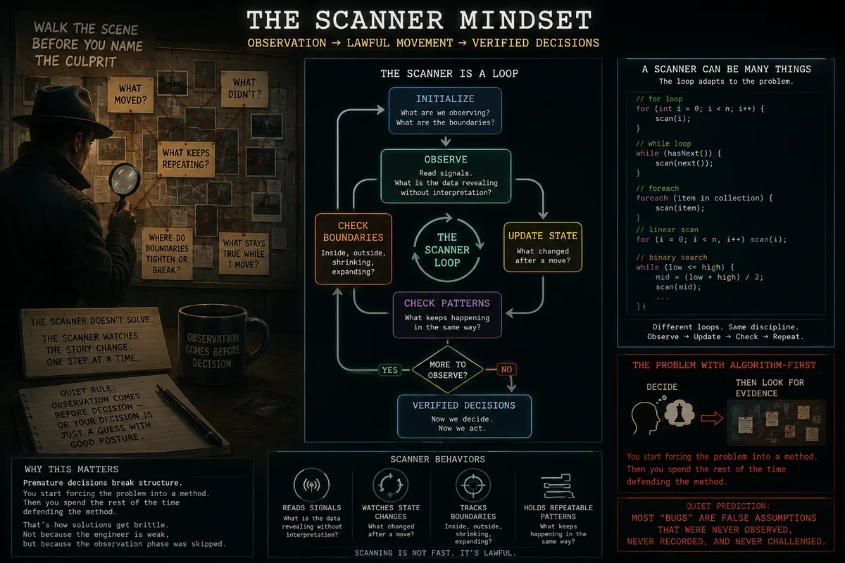 The Scanner Mindset