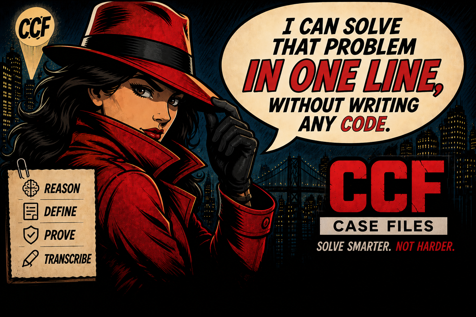 Correct Code Framework Case File System hero image